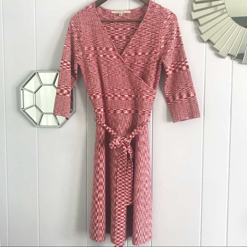Red & Pink Dress 41 Hawthorn Dress